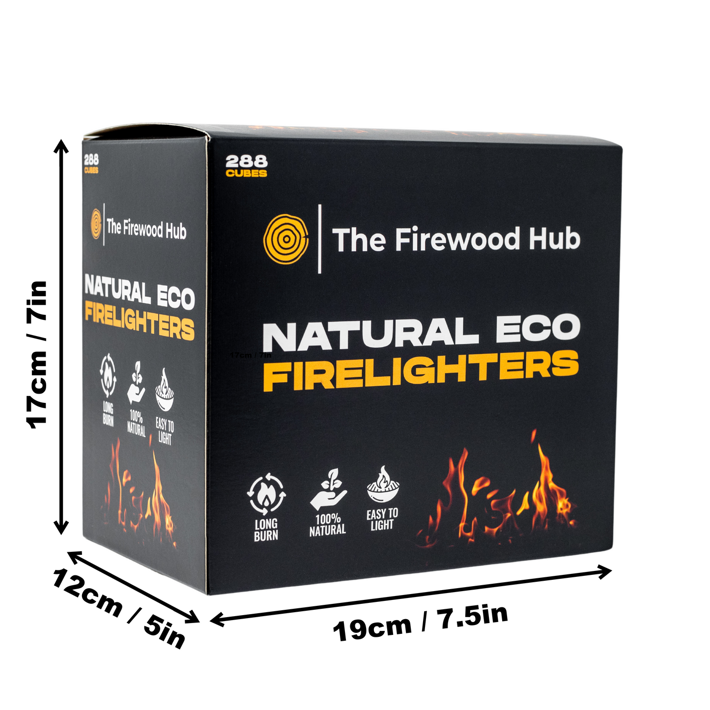 Natural Cube Firelighters (288 Pack)