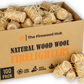 Natural Eco Wood Wool Firelighter (100 pack)